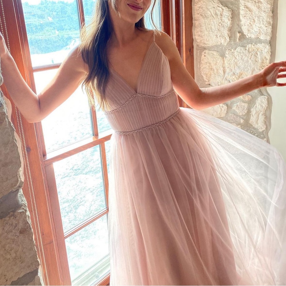 Formal Blush Dress